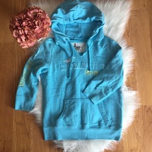 Hollister turquoise sweater